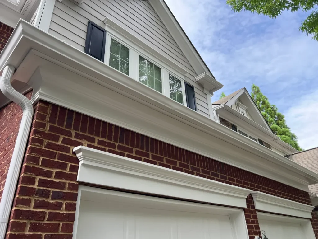 Monroe GA home addition seamlessly blending with existing structure during construction