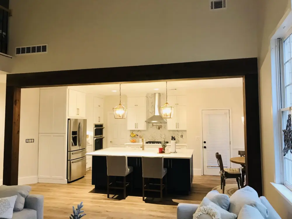 General contractors in Loganville GA renovating a kitchen during a home remodel