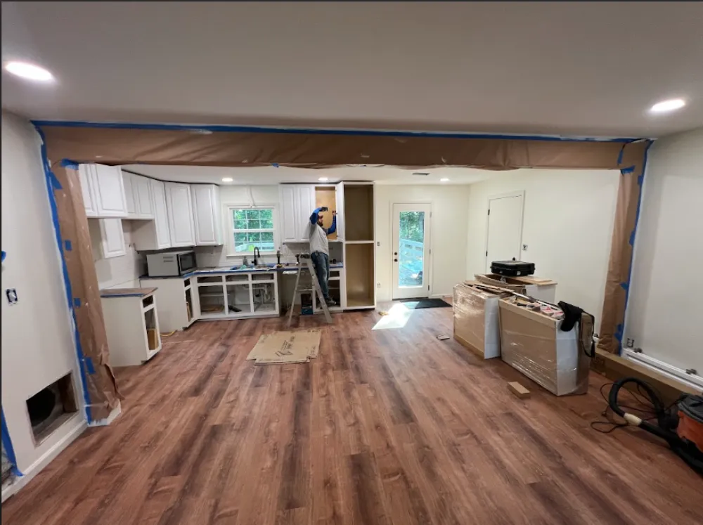 Professional kitchen renovation by local Bethlehem GA contractors
