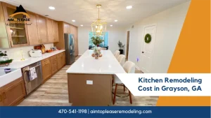 kitchen remodeling cost in Grayson GA