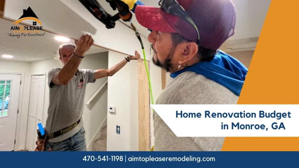 home renovation costs in Monroe GA
