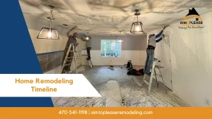 home remodeling timeline